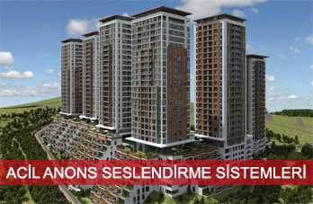 Bina Anons ve Acil Anons Seslendirme Sistemleri