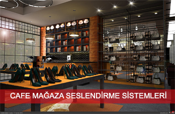 Cafe Mağaza Seslendirme Sistemleri